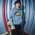 Volcom Youth Voltaco Po Sweat A Capuche - Blue Wash - Bws - Streetart.fr